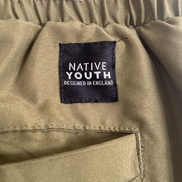 NATIVE YOUTH Nylon Joggers Size 32 - Picture 4 of 5